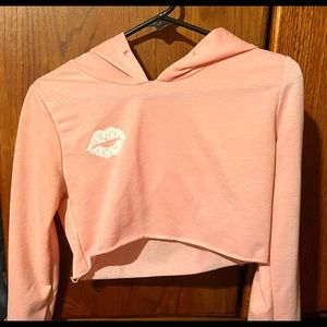 Crop top hoodie